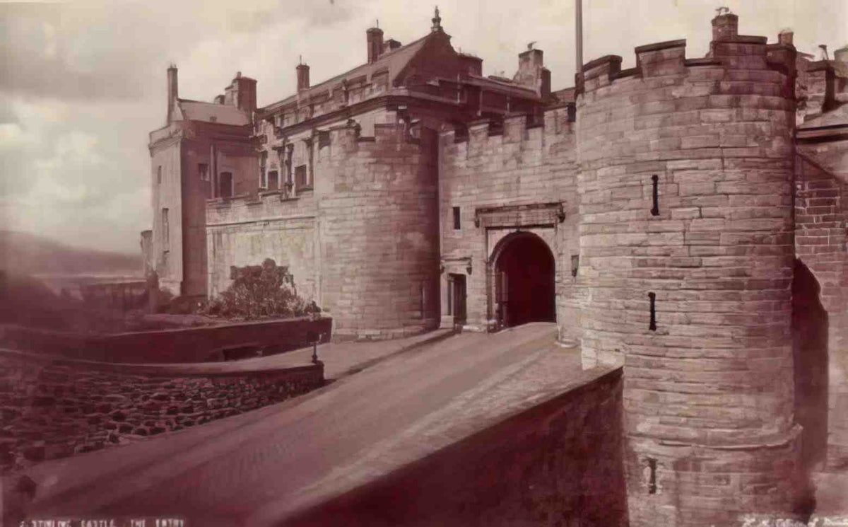 Stirlingshire Stirling Castle Vintage A4 Photo Print