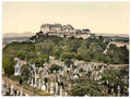 Stirlingshire Stirling Castle from Tower Vintage A4 Photo Print