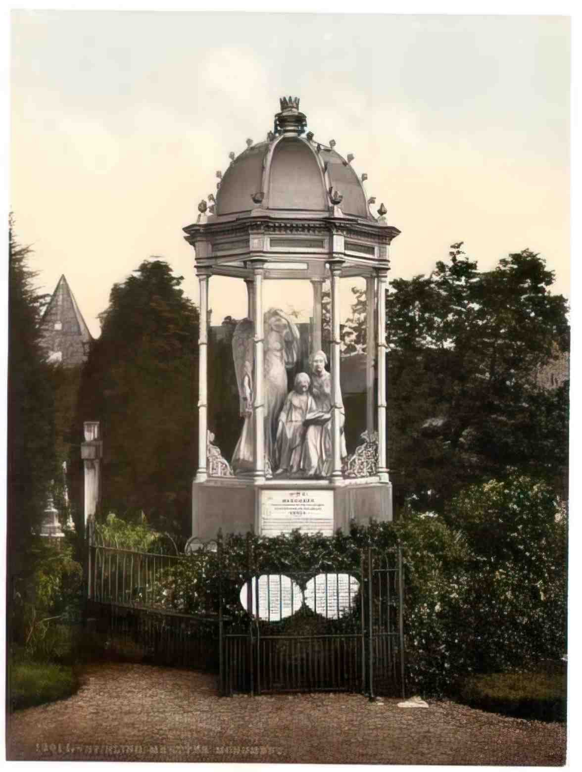 Stirlingshire Stirling Martyrs Monument 1900s Vintage A4 Photo Print