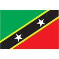 Stkittsandnevis Flag N1826 A4 Photo Print