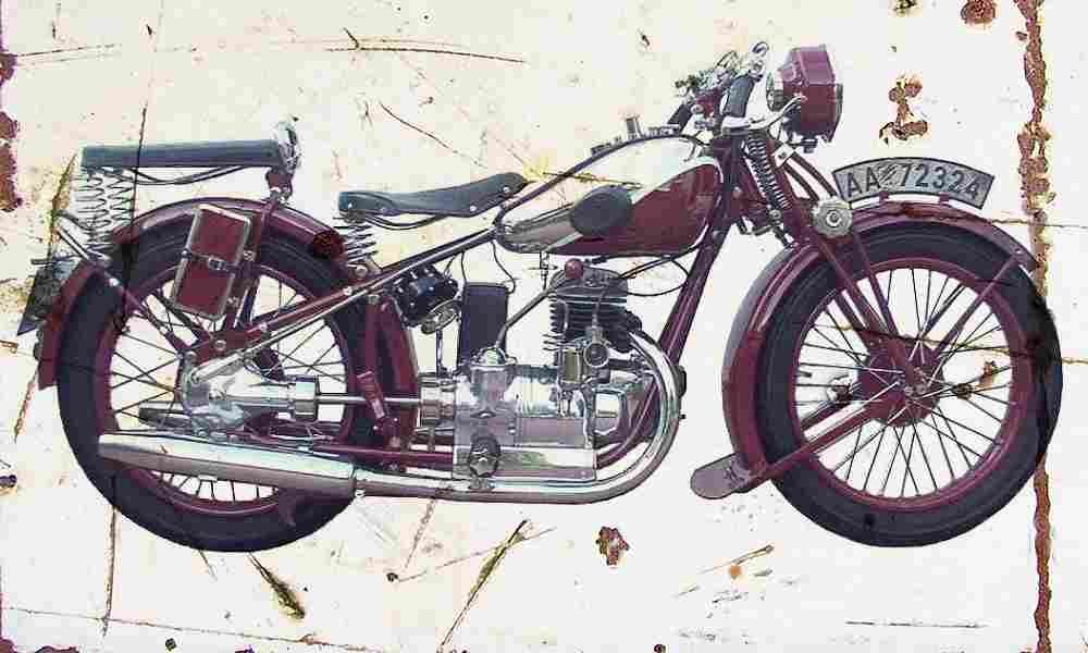 Stock 200 1933 Aged Vintage A4 Photo Print