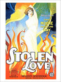 Stolen Love Movie Poster 1928 Vintage Retro Advert Poster A4 Photo Print