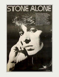 Stone Alone Jagger Vintage Retro Advert Poster A4 Photo Print