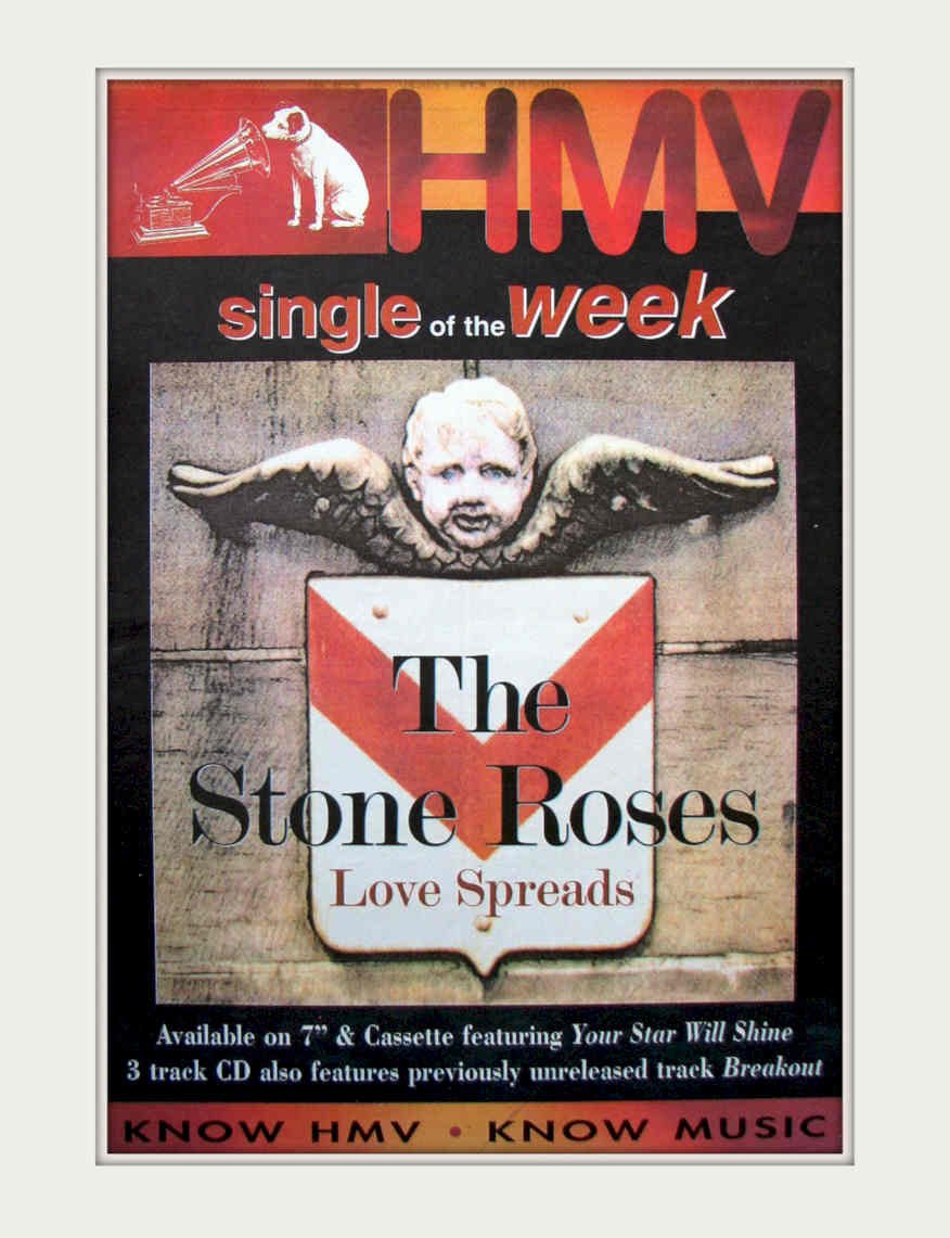 Stone Roses Love Vintage Retro Advert Poster A4 Photo Print 2