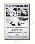 Stone Roses She Vintage Retro Advert Poster A4 Photo Print