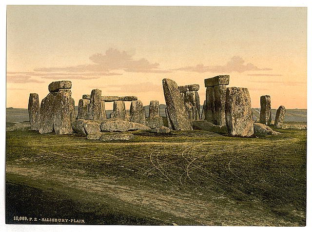 Stonehenge Salisbury Vintage A4 Photo Print