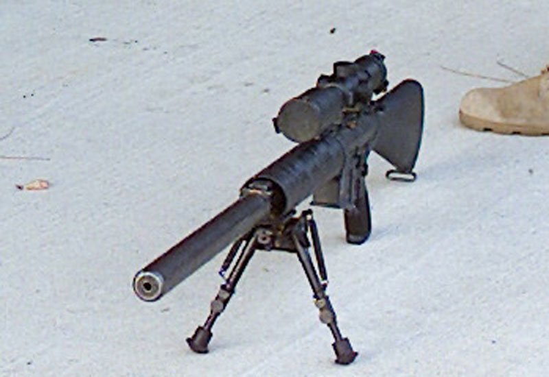 Stoner Rifle Sr25 4 A4 Photo Print