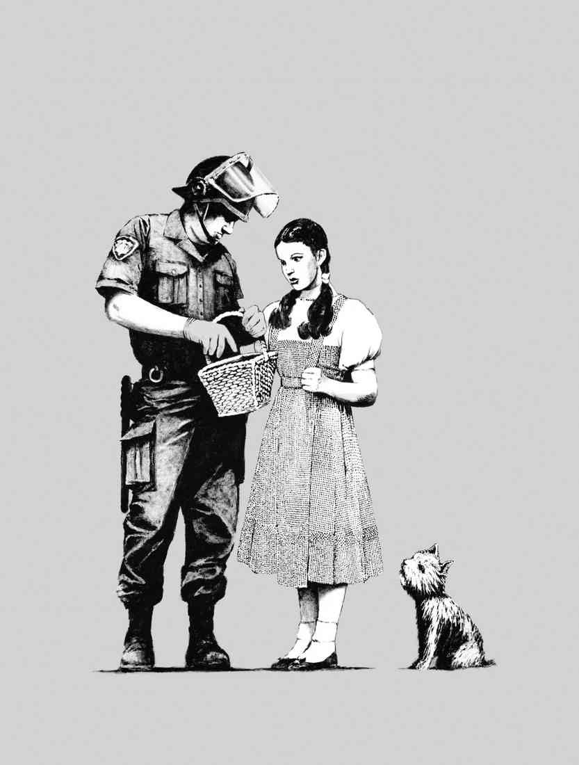 Stop and Search pink plus A4 Photo Print