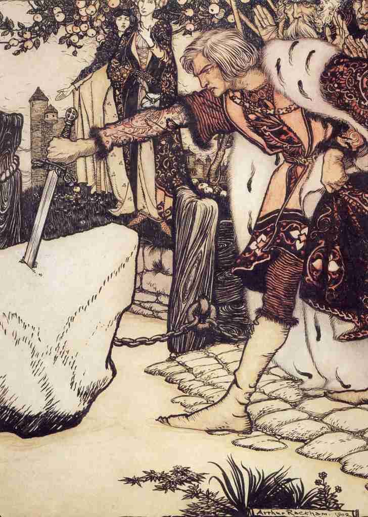 Stories of King Arthur 1902 1 A4 Photo Print