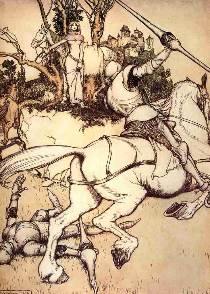 Stories of King Arthur 1902 3 A4 Photo Print