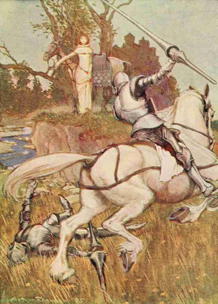 Stories of King Arthur 1910 2 A4 Photo Print