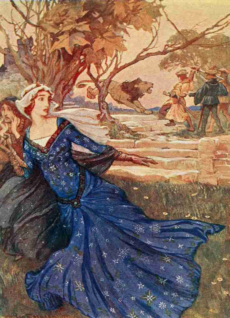 Stories of King Arthur 1910 4 A4 Photo Print