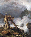 Storm In The Mountains Frederick Edwin Church A4 Photo Print