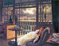 Storm Moves Over Tissot A4 Photo Print