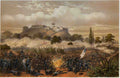 Storming Of Chapultepec 1847 Vintage A4 Photo Print