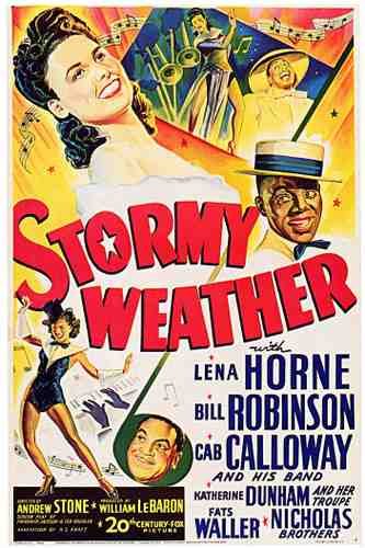  Stormy Weather 01 film star poster A4 Photo Print