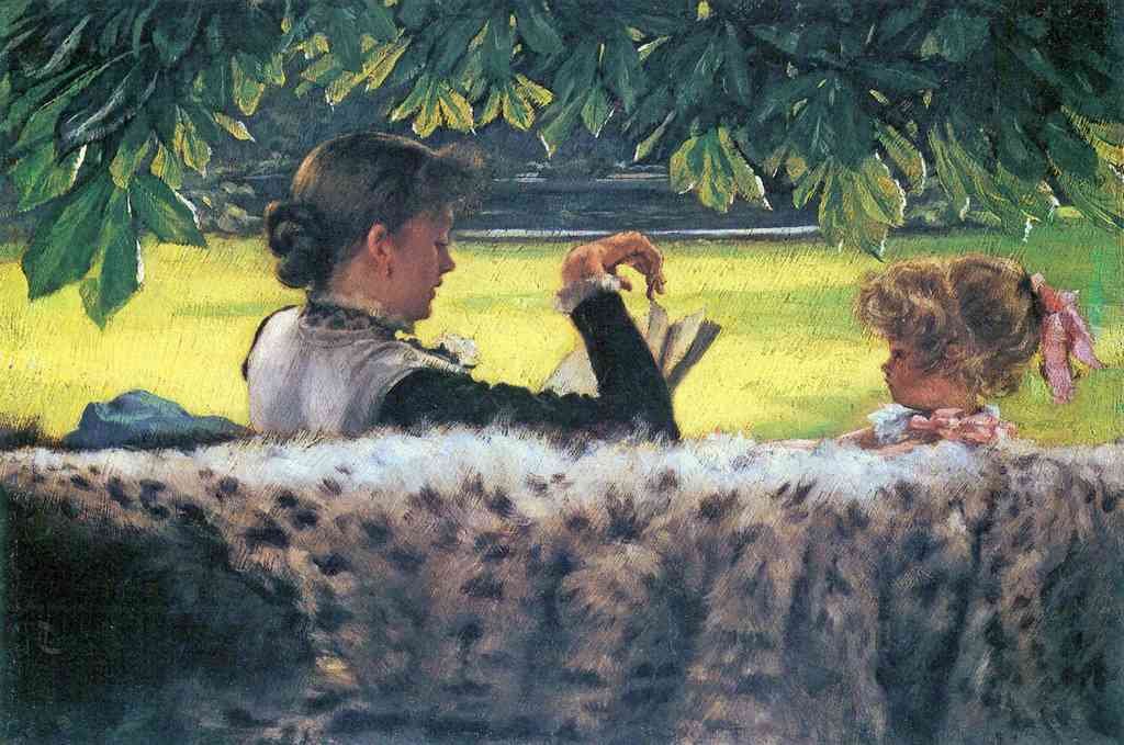 Story Read Tissot A4 Photo Print