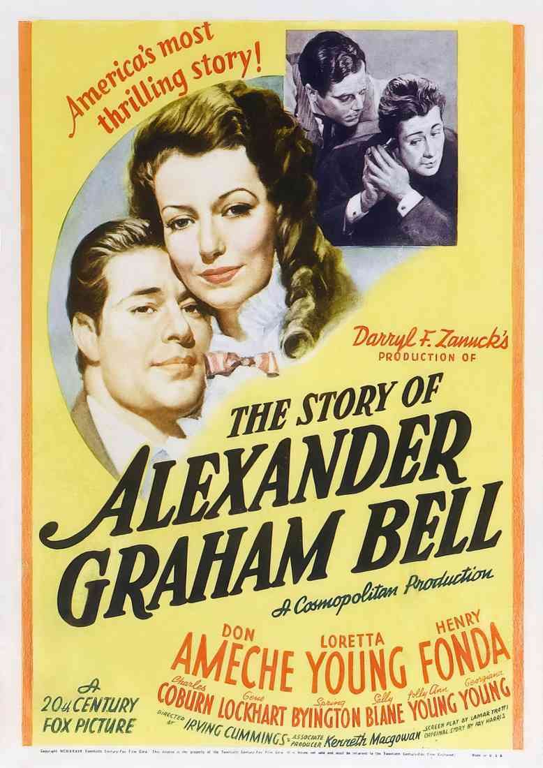 Story of Alexander Graham Bell The 01 Film A4 Photo Print