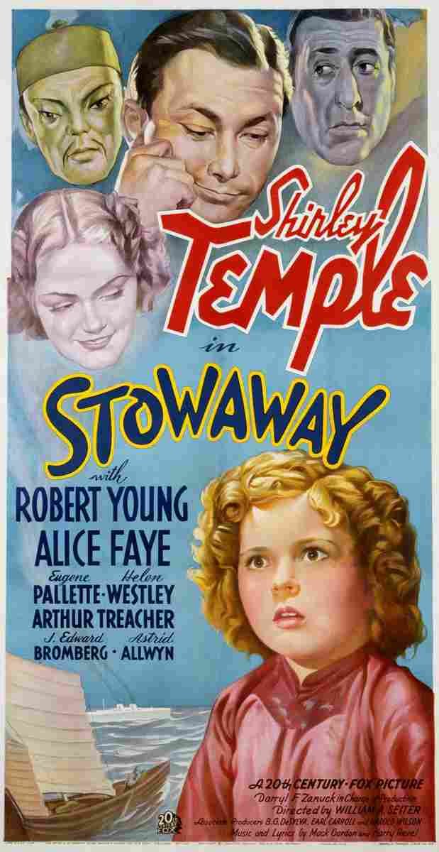 Stowaway 1936 04  film star poster A4 Photo Print