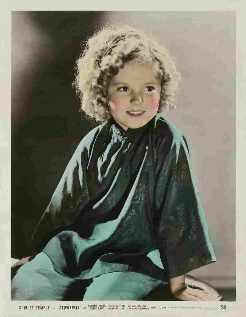 Stowaway 1936 05  film star poster A4 Photo Print