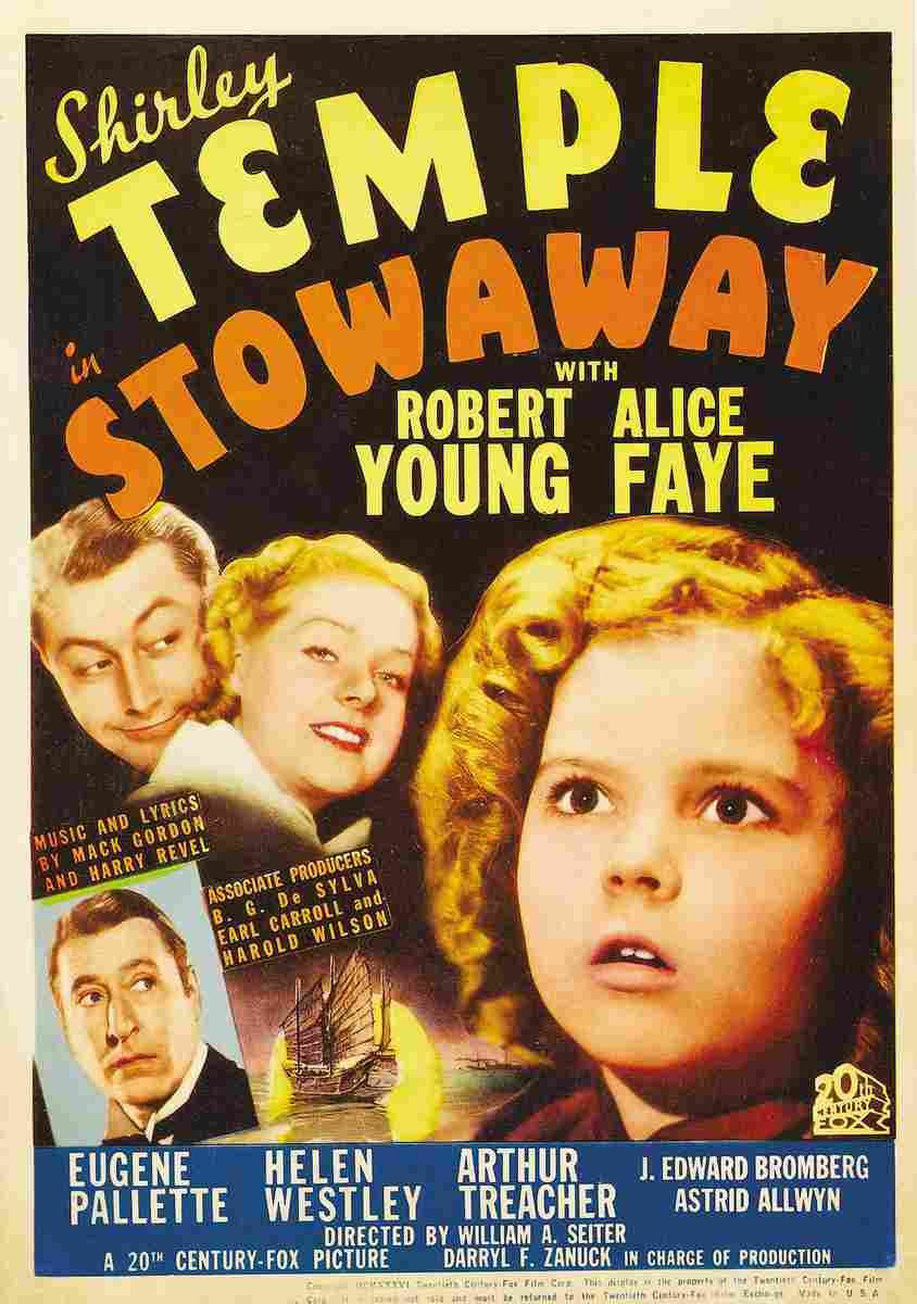 Stowaway 1936 06  film star poster A4 Photo Print