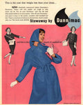 Stowaway Coat 1950s Vintage Retro Advert Poster