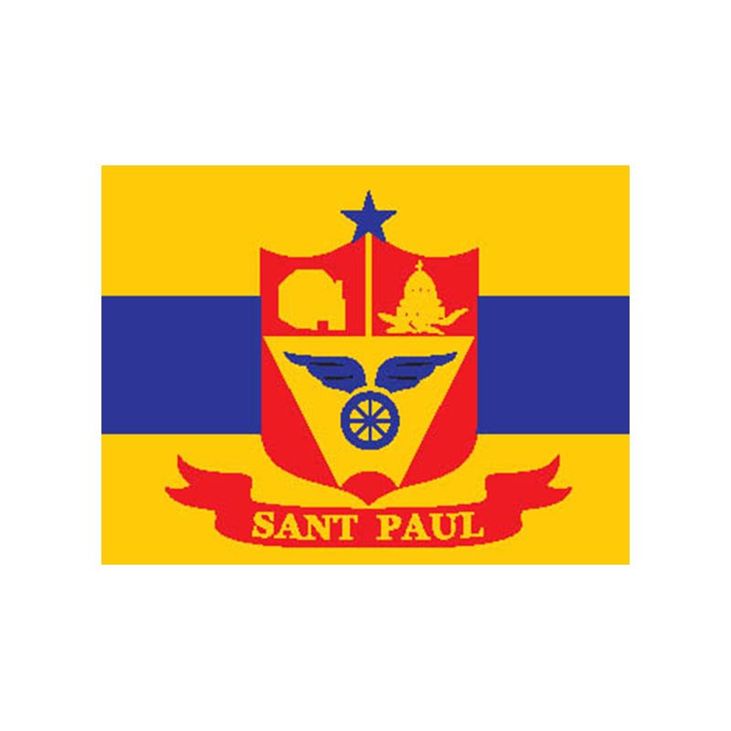 Stpaul City Flag N6347 A4 Photo Print