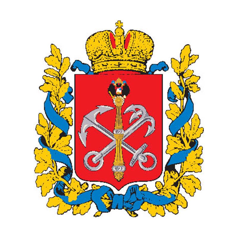 Stpetersburg Gub Coat Of Arms N24 A4 Photo Print