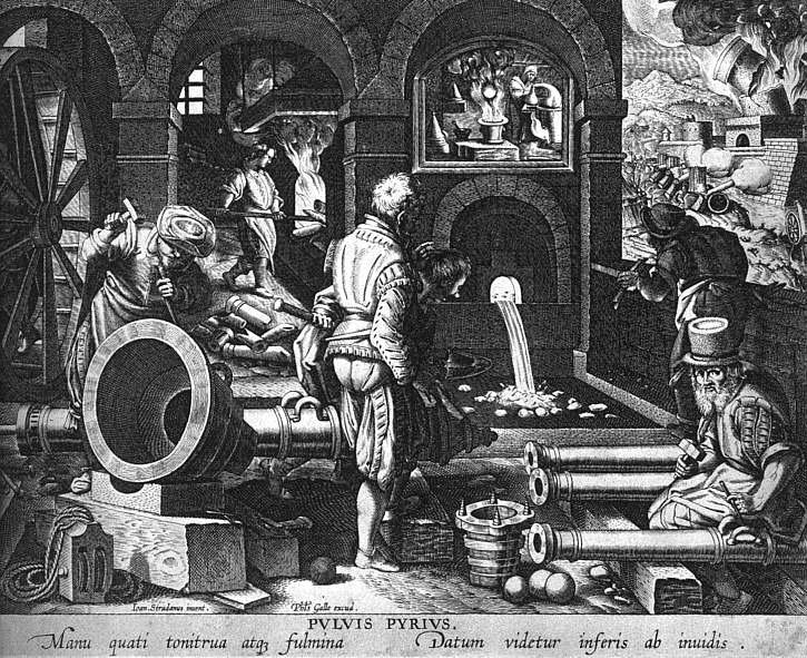 Straet Jan van der Flemish 1523 16052 Art A4 Photo Print