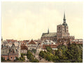 Stralsund Pommeraina Vintage A4 Photo Print
