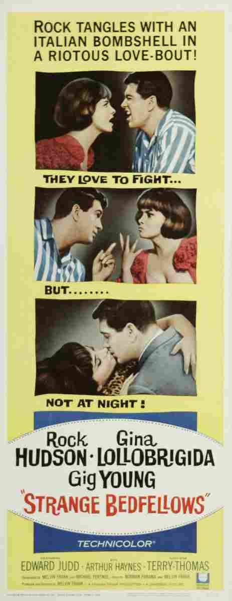  Strange Bedfellows 1965 04 film star poster A4 Photo Print