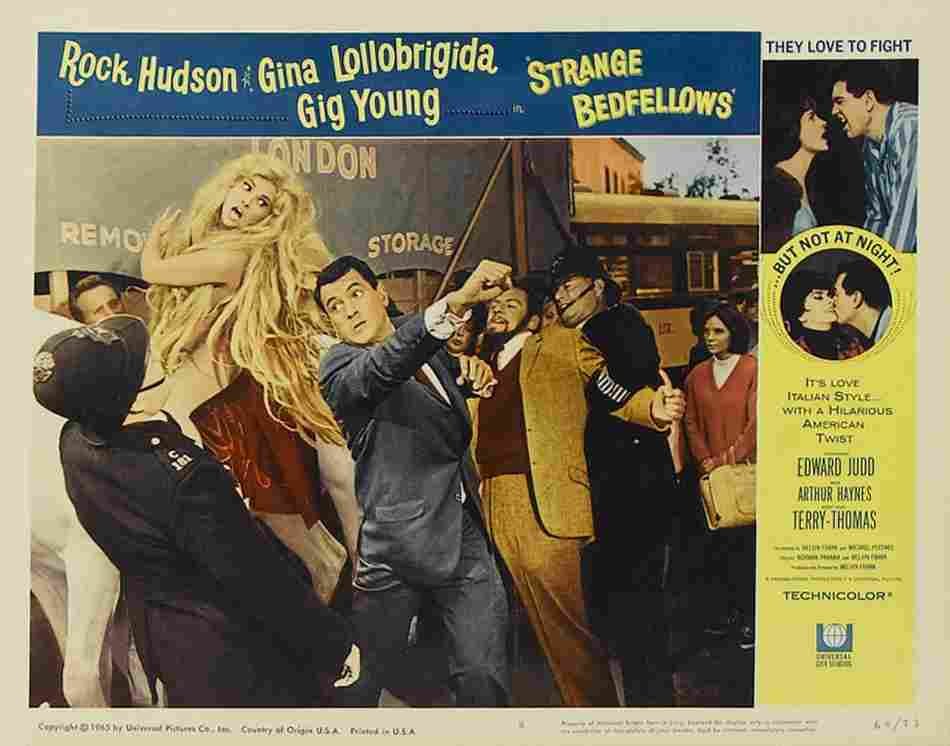  Strange Bedfellows 1965 11 film star poster A4 Photo Print