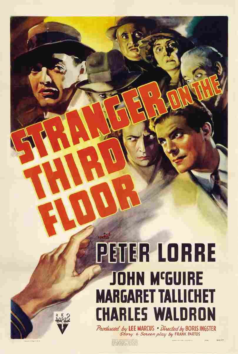  Stranger on the Third Floor 01 film star poster A4 Photo Print