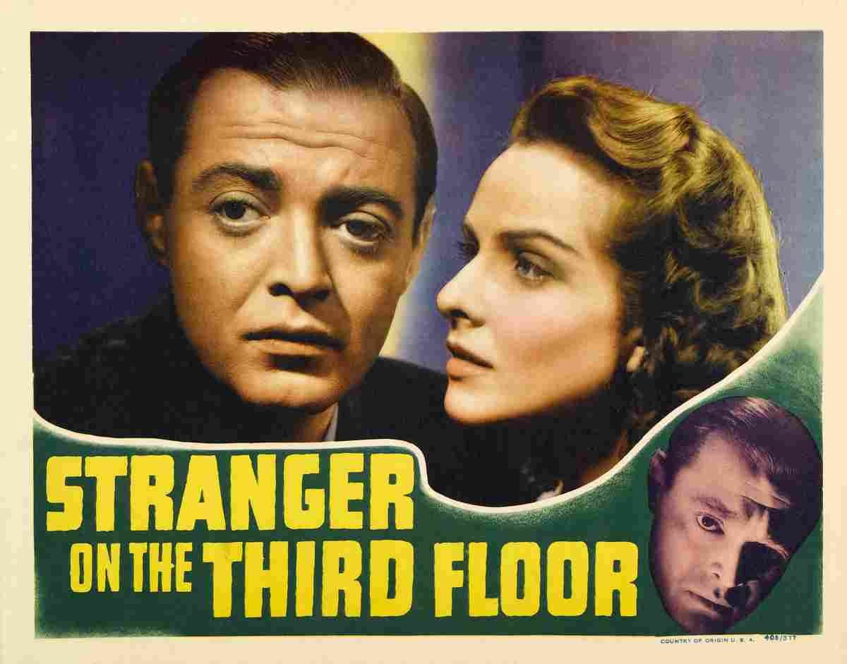  Stranger on the Third Floor 02 film star poster A4 Photo Print