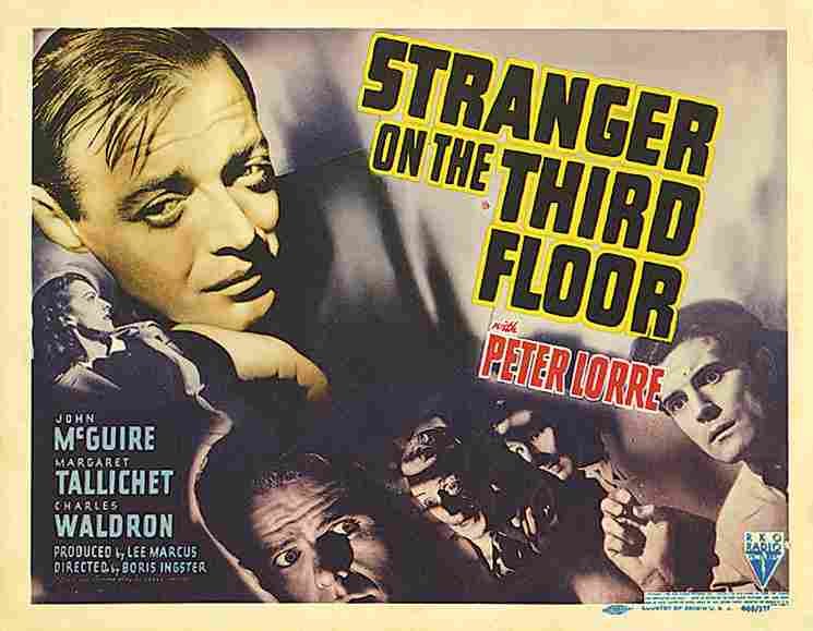  Stranger on the Third Floor 03 film star poster A4 Photo Print