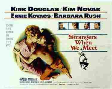  Strangers When We Meet 01 film star poster A4 Photo Print