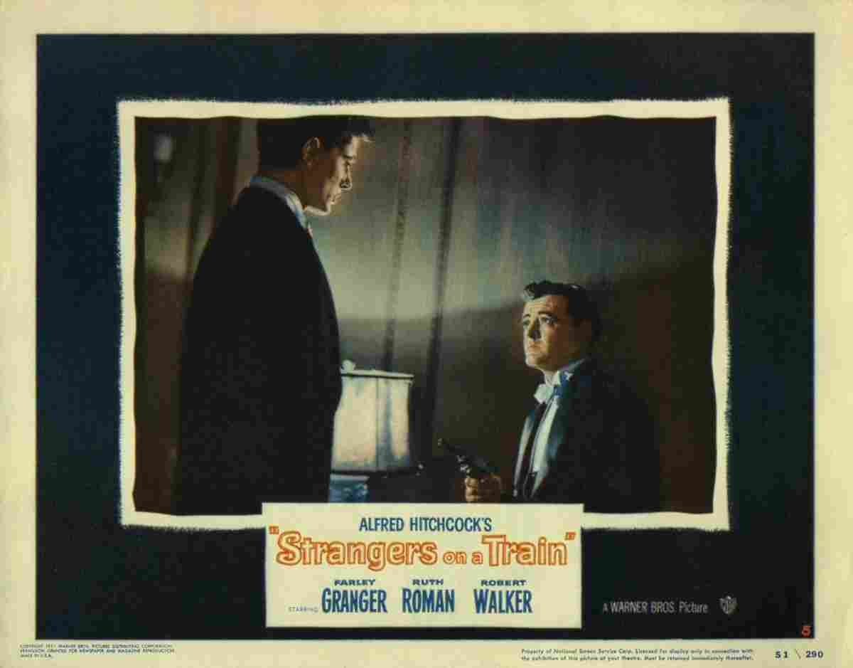  Strangers on a Train 16 film star poster A4 Photo Print