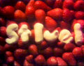 Strawberries Mozzarella Strive 1970s Vintage Retro Advert