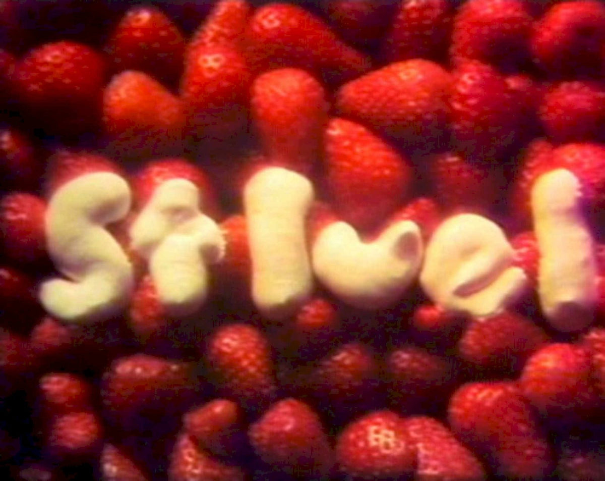 Strawberries Mozzarella Strive 1970s Vintage Retro Advert