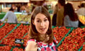 Strawberry Display Fresh Vintage Retro Advert Poster A4 Photo Print