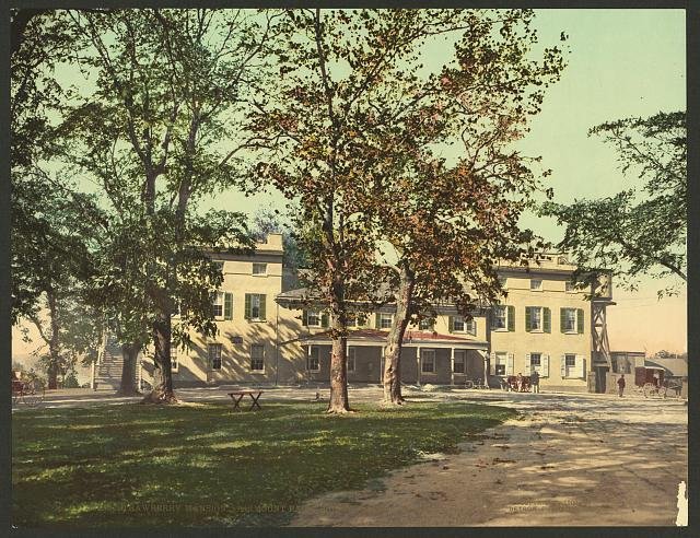 Strawberry Mansion Fairmount Park Philadelphia Vintage A4 Photo Print