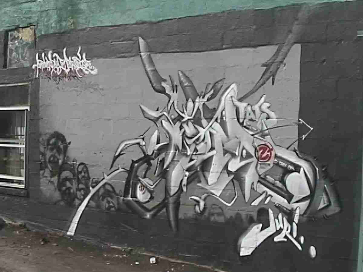 Street Art 0001 4237 GRAFFITI A4 Photo Print