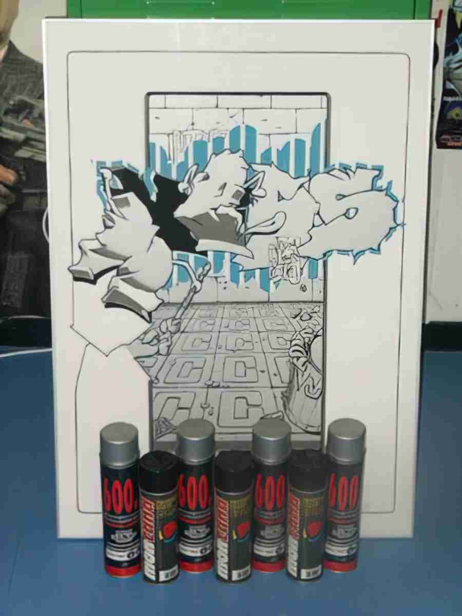 Street Art 0002 1830 GRAFFITI A4 Photo Print