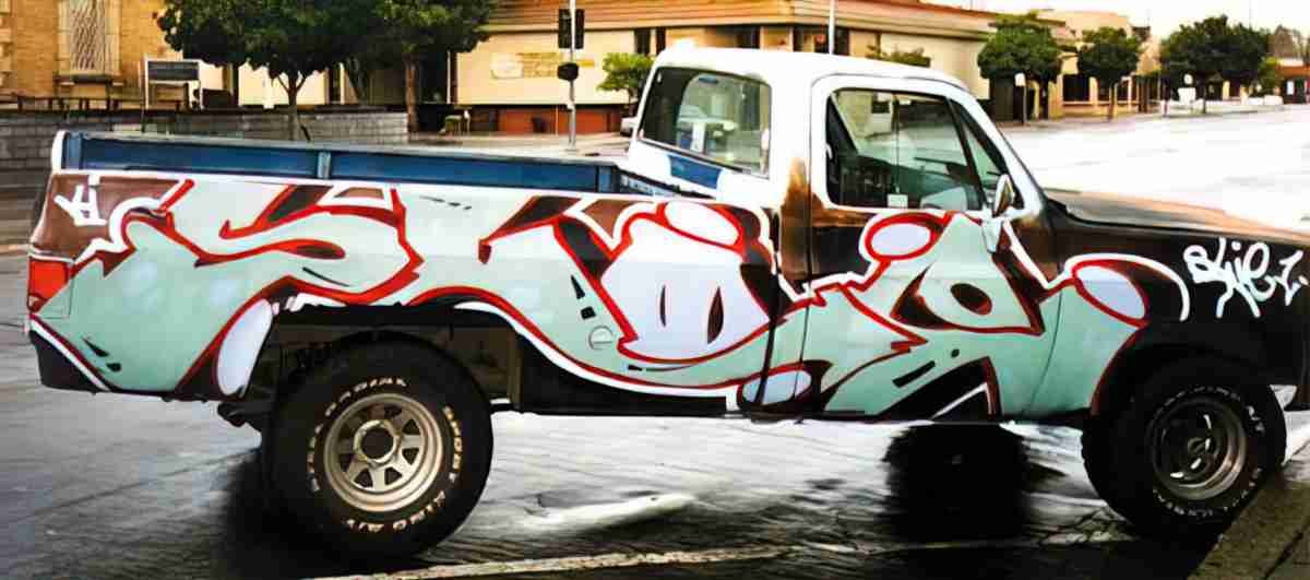 Street Art 0034 0004 GRAFFITI A4 Photo Print
