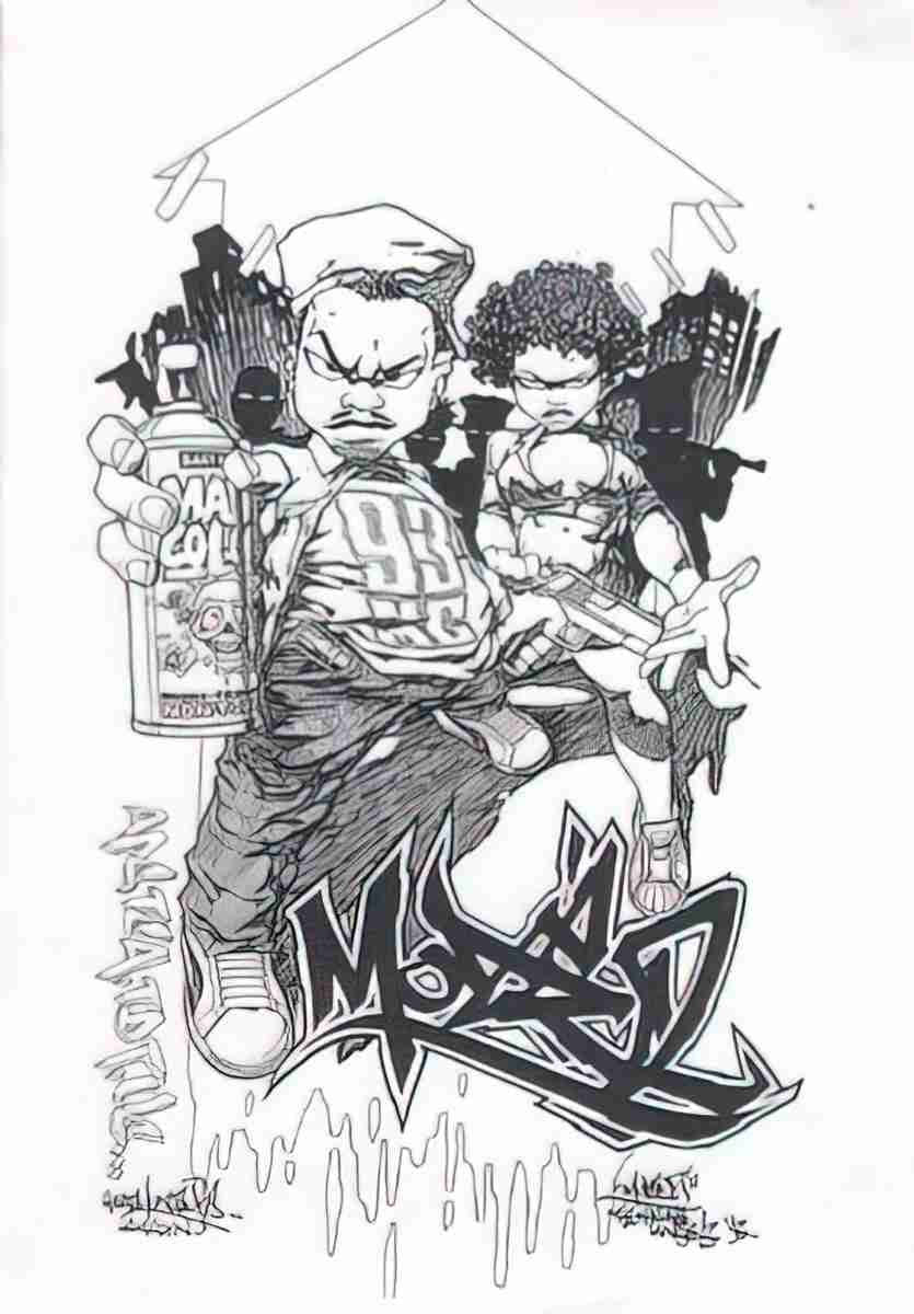 Street Art 0049 0019 GRAFFITI A4 Photo Print