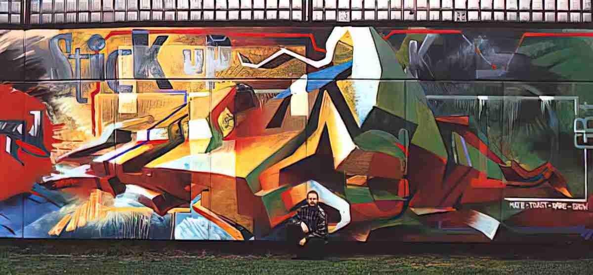 Street Art 0063 0033 GRAFFITI A4 Photo Print