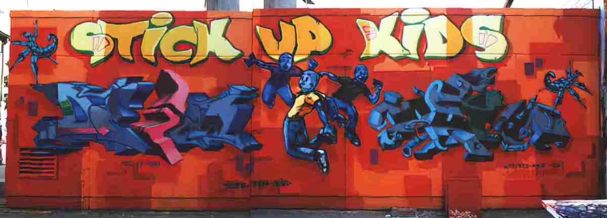 Street Art 0066 0036 GRAFFITI A4 Photo Print