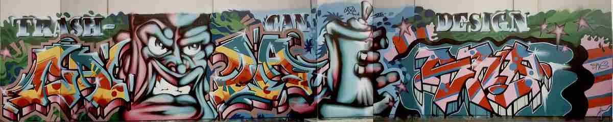 Street Art 0068 0038 GRAFFITI A4 Photo Print