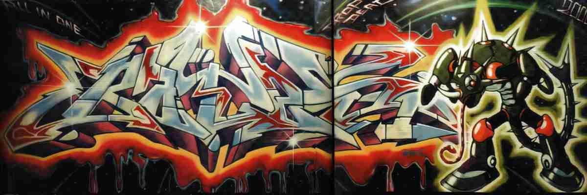 Street Art 0072 0042 GRAFFITI A4 Photo Print