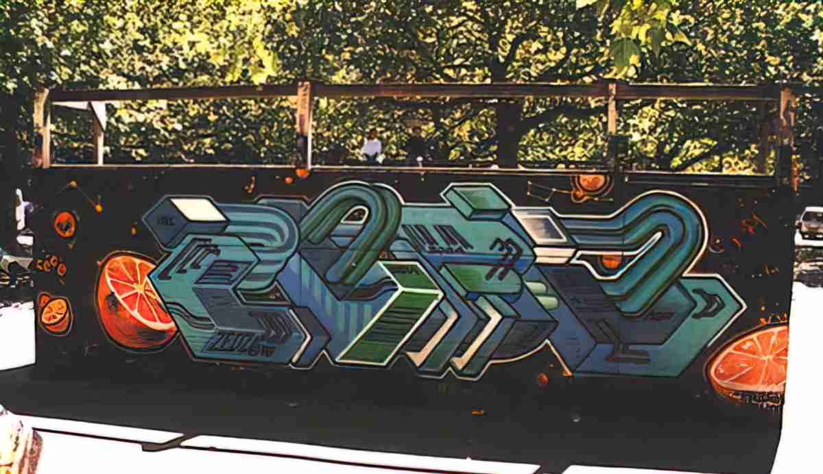 Street Art 0093 0063 GRAFFITI A4 Photo Print